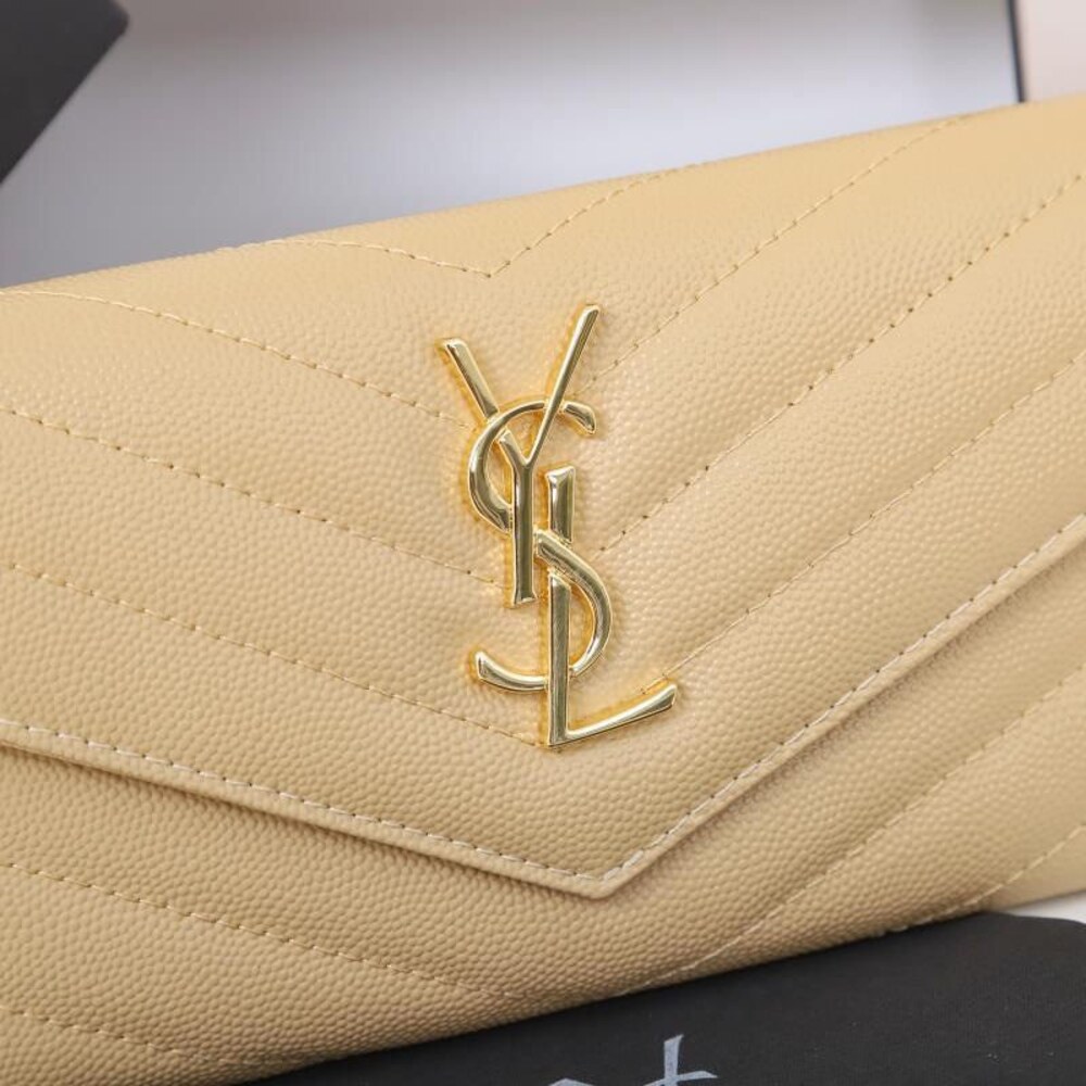 YSL Saint Laurent Cassandre Envelope Long Wallet - Picture 2 of 9